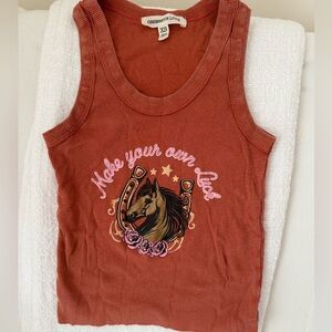 Horse Graphic Tank Top